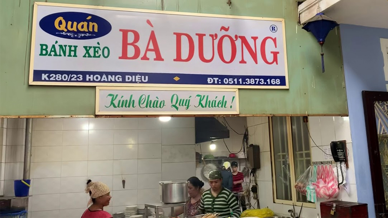 Bánh xèo bà Dưỡng