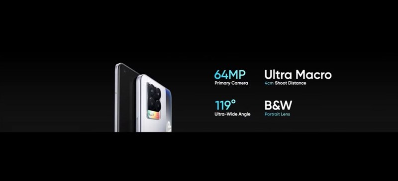 Cụm 4 camera có thông số ấn tượng không kém phần!