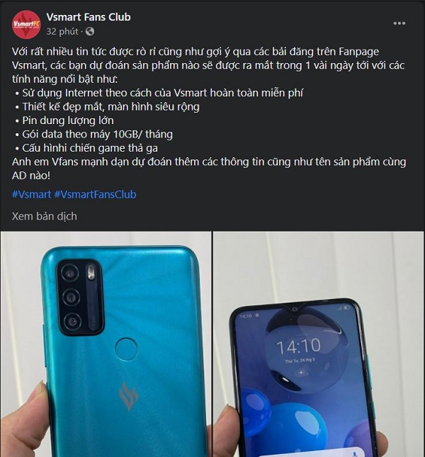 Vsmart Star 5 lộ 100% thiết kế từ mặt trước cho đến mặt sau Vsmart Star 5 lộ 100% thiết kế từ mặt trước cho đến mặt sau
