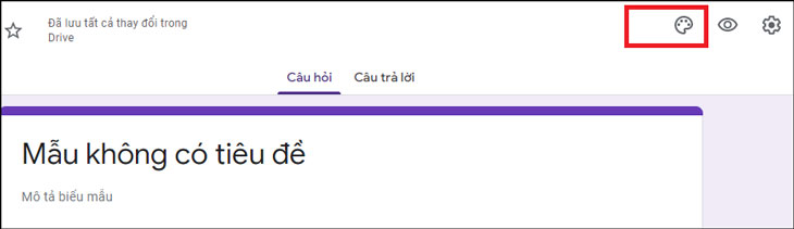 Cách tạo Google Form (Google biểu mẫu) chuyên nghiệp và chi tiết nhất > Giao diện