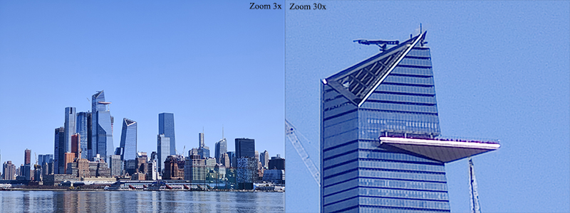 Zoom quang học vẫn trông khá đẹp nhưng đó là câu chuyện khác với zoom kỹ thuật số