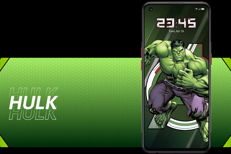 Siêu anh hùng Hulk trong Reno5 Marvel