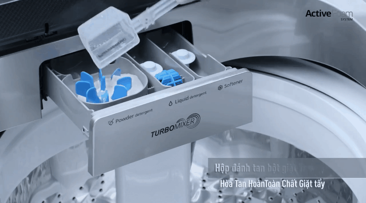 Hộp đánh tan bột giặt Turbo Mixer 