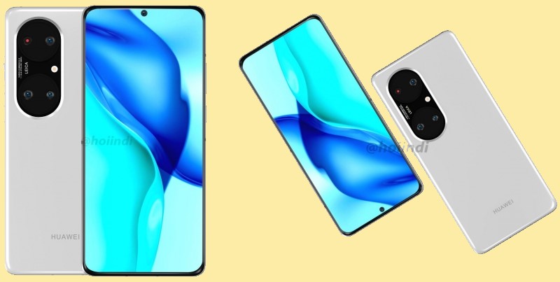 Ảnh render Huawei P50 bị rò rỉ gần đây Ảnh render Huawei P50 bị rò rỉ gần đây