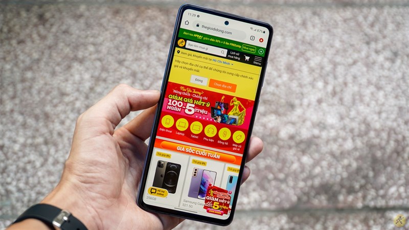 Mình khá mong chờ test hiệu năng trên Samsung Galaxy A72.