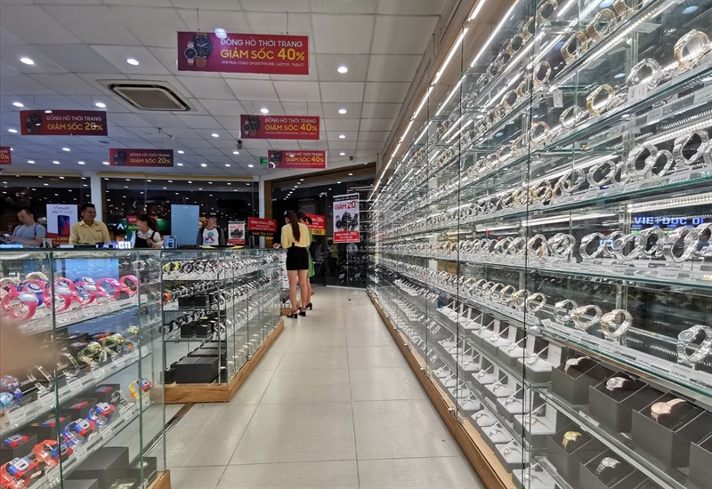 Đồng hồ là một trong những ngành hàng tăng trưởng của MWG