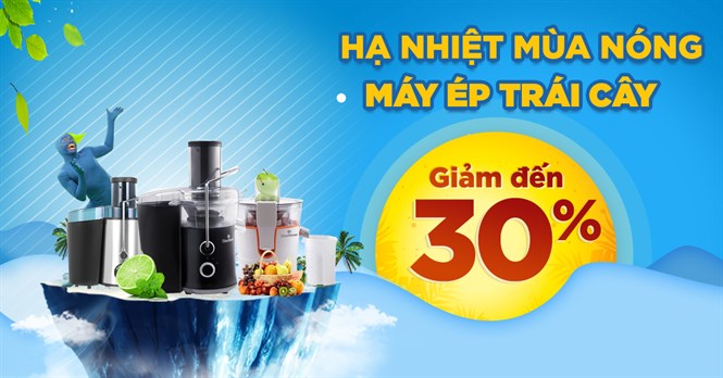 Máy ép trái cây giảm đến 30%, mua ngay với giá cực hời!