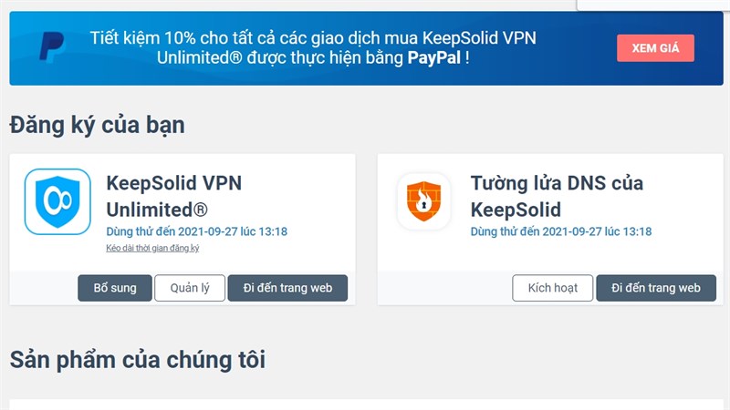 KeepSolid VPN Unlimited