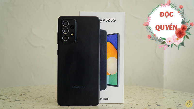 Galaxy A52 5G chính thức mở bán độc quyền TTBH, giá nhìn cái yêu luôn