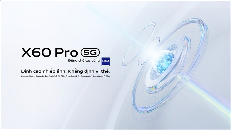 Vivo chính thức gửi thư mời tham gia sự kiện ra mắt Vivo X60 Pro tại Việt Nam