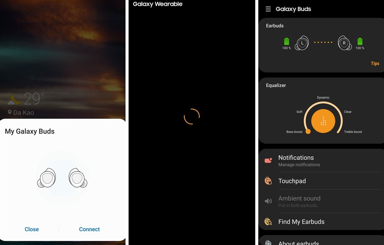 Ambient sound - Chế độ âm thanh xung quanh