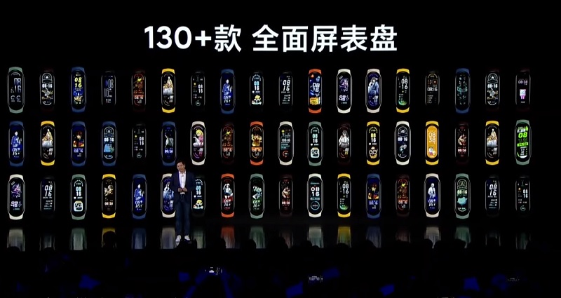 Mi Smart Band 6 còn được cài sẵn hơn 130 giao diện cho người dùng thỏa sức cá nhân hóa thiết bị. (Nguồn: Xiaomi).