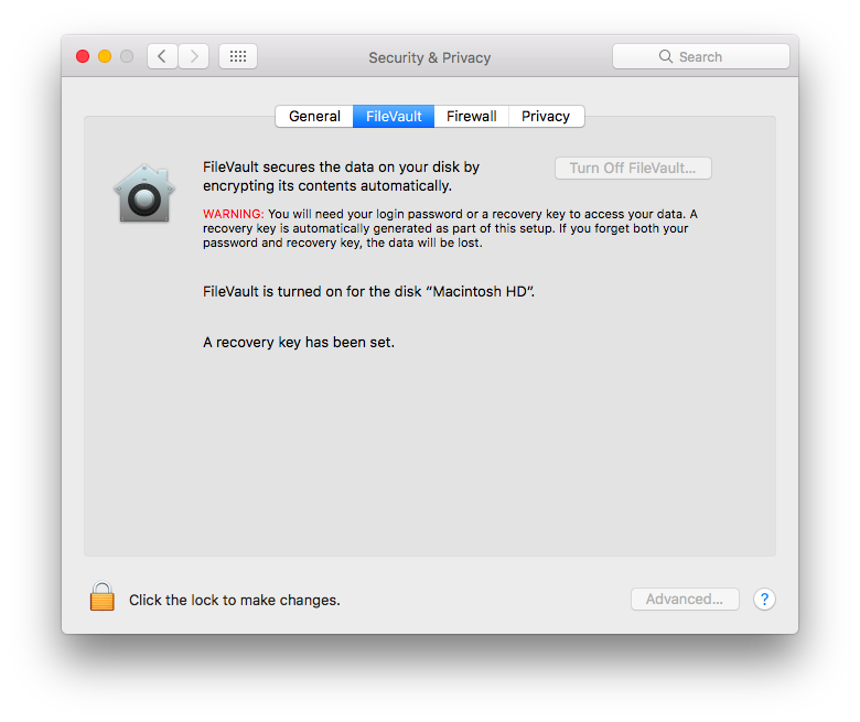 5 mẹo hay tăng cường bảo mật người dùng MacBook Air M1 nên biết > Mã hóa dữ liệu với FileVault