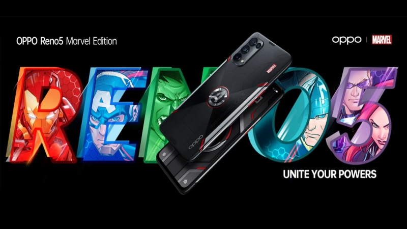 Hé lộ những món phụ kiện độc đáo bên trong Marvel Package của OPPO Reno5 Marvel Hé lộ những món phụ kiện độc đáo bên trong Marvel Package của OPPO Reno5 Marvel