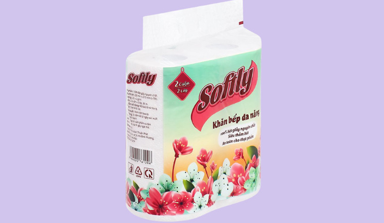 Dọn dẹp nhà bếp đơn giản, nhanh chóng với khăn giấy lau bếp Softly