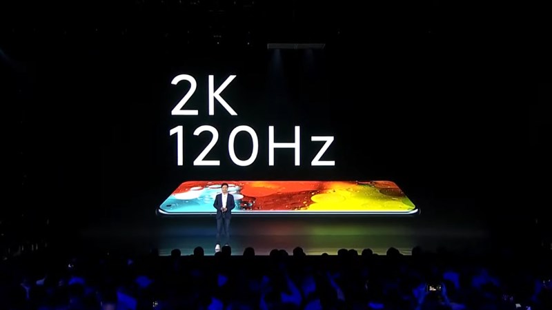 Xiaomi Mi 11 Pro sử dụng màn hình 2K
