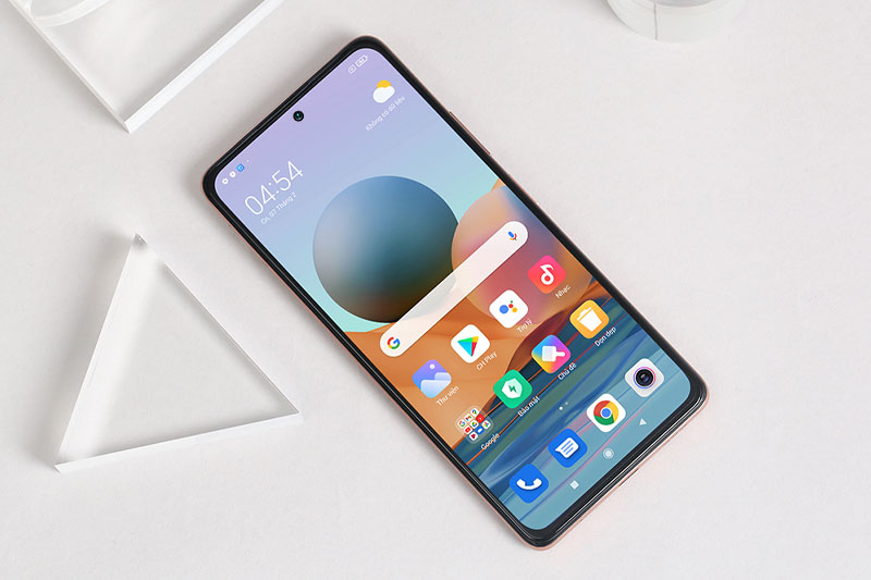 Giao diện MIUI của redmi Note 10 pro