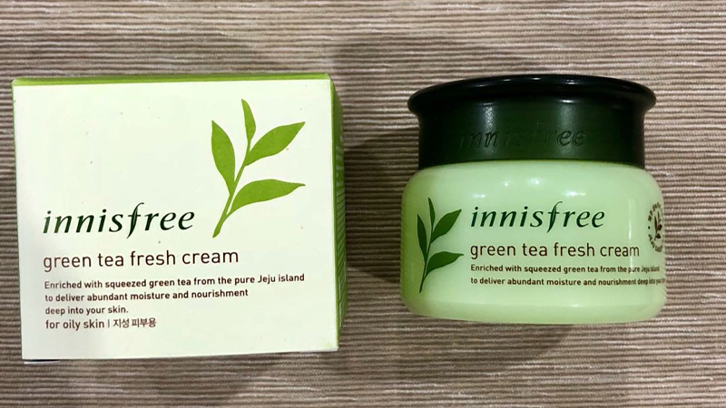 Kem dưỡng da Innisfree Green Tea Fresh Cream