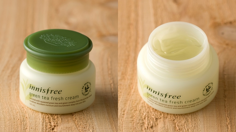 Kem dưỡng da Innisfree Green Tea Fresh Cream