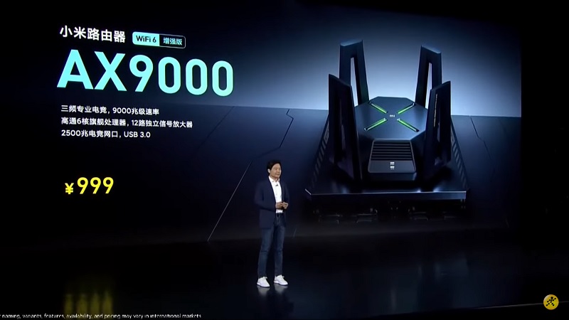 Xiaomi ra mắt modem Tri-Band Mi AX9000: Hỗ trợ WiFi 6, giá 3.5 triệu