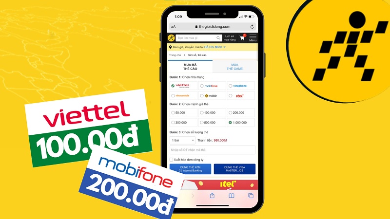Mua thẻ cào online tại Thế Giới Di Động Mua thẻ cào online tại Thế Giới Di Động