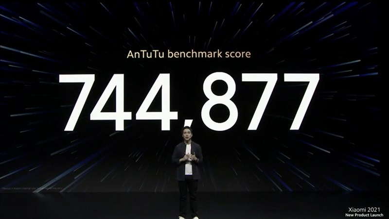 Snapdragon 888 trên Xiaomi Mi 11i đạt 744.877 điểm