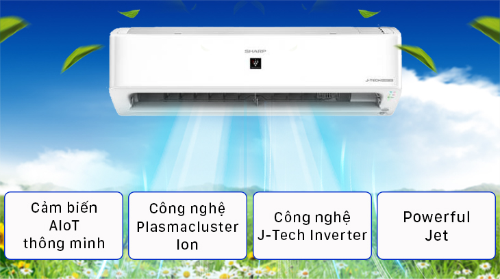 Dòng máy lạnh Sharp AH-XPYHW