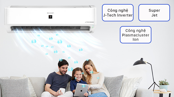 Dòng máy lạnh Sharp AH-XPYMW