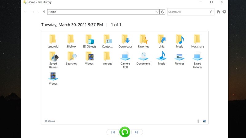 Khôi phục file trên Windows 10 Khôi phục file trên Windows 10