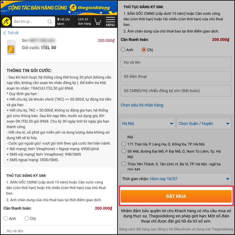 Mua SIM thẻ cào online uy tín Mua SIM thẻ cào online uy tín