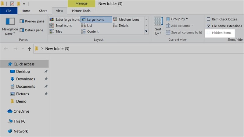 ẩn file windows ẩn file windows