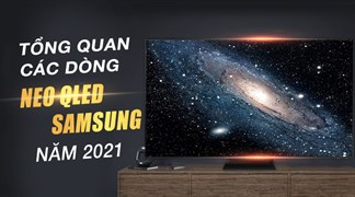 Tổng quan các dòng tivi Neo QLED 2021