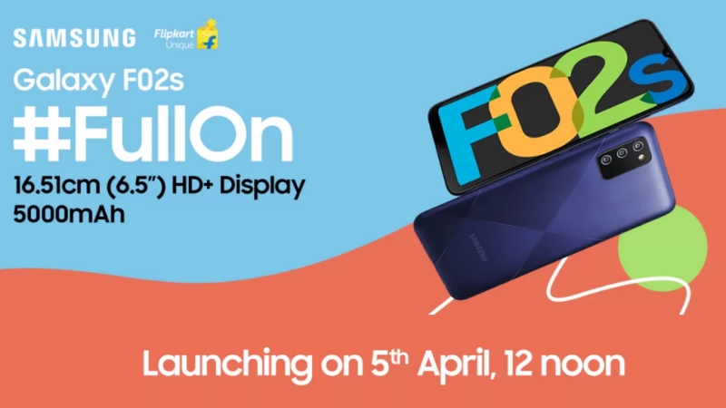 Thời điểm ra mắt Galaxy F02s tại Ấn Độ