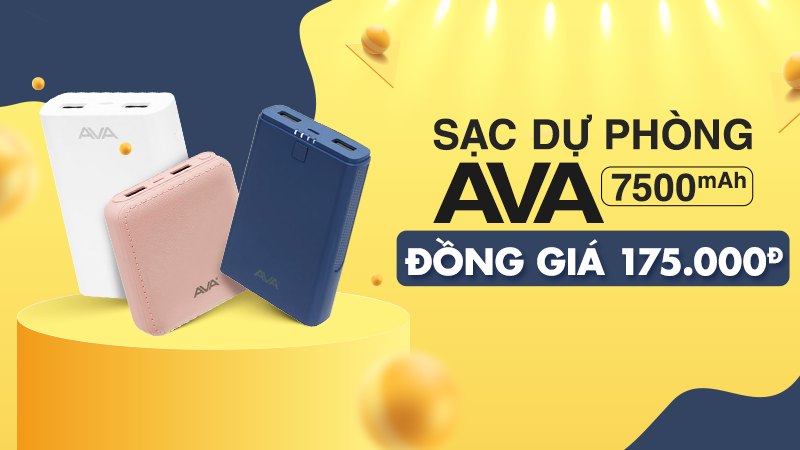 Săn deal xả láng: Sạc dự phòng chính hãng giảm sốc, giá rẻ chỉ từ 175k Săn deal xả láng: Sạc dự phòng chính hãng giảm sốc, giá rẻ chỉ từ 175k
