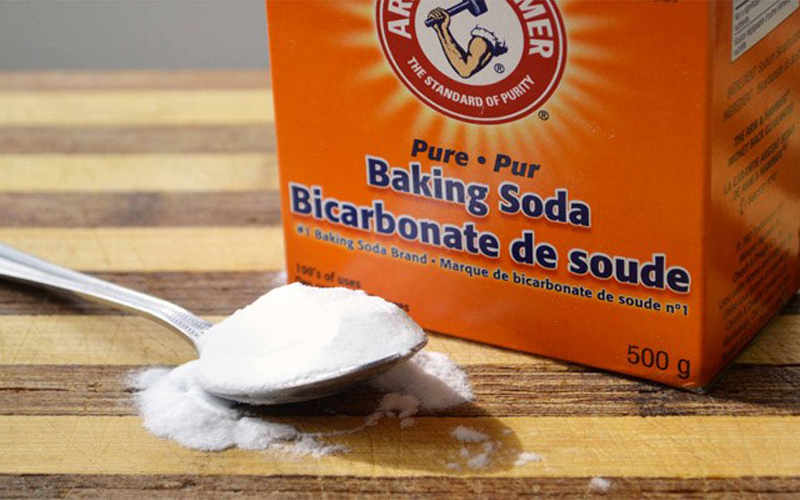 Dùng Baking soda