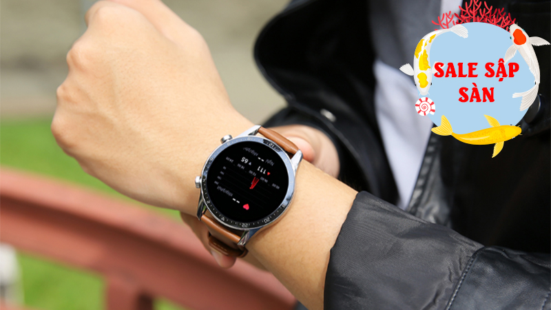 Huawei Watch GT2 46mm dây da Huawei Watch GT2 46mm dây da
