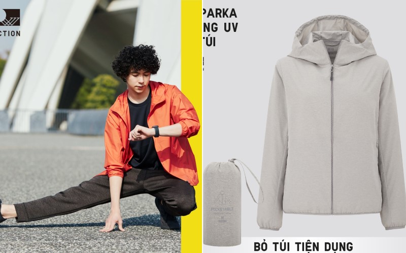 Áo khoác chống nắng Uniqlo UV Cut Parka