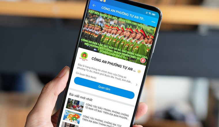 Cách tra cứu số điện thoại Cảnh sát khu vực bằng Zalo