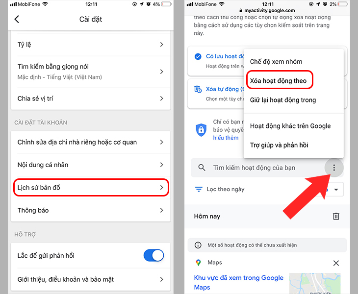 Bạn đang dùng iPhone và muốn xóa lịch sử tìm kiếm Google Maps? Đừng lo lắng nữa, vì đã có một giải pháp dễ dàng và hiệu quả. Với chỉ vài thao tác đơn giản, bạn có thể xoá lịch sử tìm kiếm một cách an toàn và nhanh chóng. Bắt đầu khám phá ngay và bảo vệ quyền riêng tư của bạn.