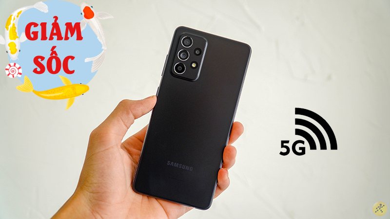 Chỉ 2 ngày: Galaxy A52 5G sale sốc chưa từng thấy, giá rẻ ngang bản 4G Chỉ 2 ngày: Galaxy A52 5G sale sốc chưa từng thấy, giá rẻ ngang bản 4G