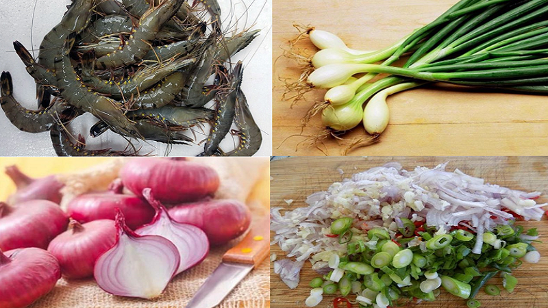Nguyên liệu làm món bánh canh thịt bằm thơm ngon