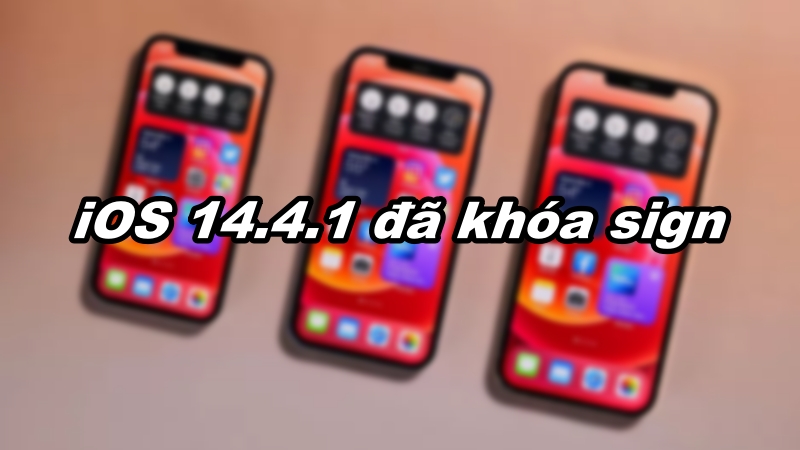 Apple khóa sign iOS 14.4.1 Apple khóa sign iOS 14.4.1