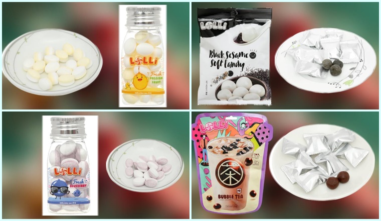 Thưởng thức hương vị kẹo ngọt ngào, đầy màu sắc với các loại kẹo Lolli