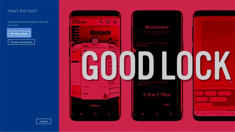 Mở khóa máy tính Windows bằng hình ảnh