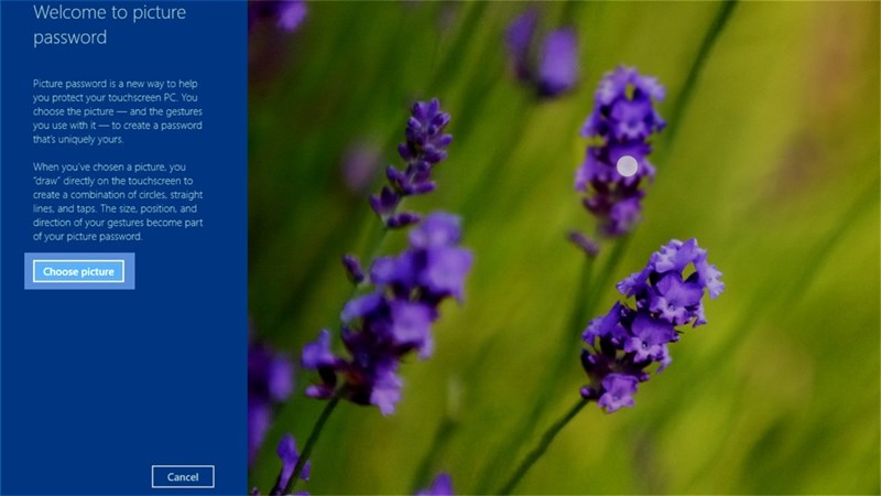 Mở khóa máy tính Windows bằng hình ảnh