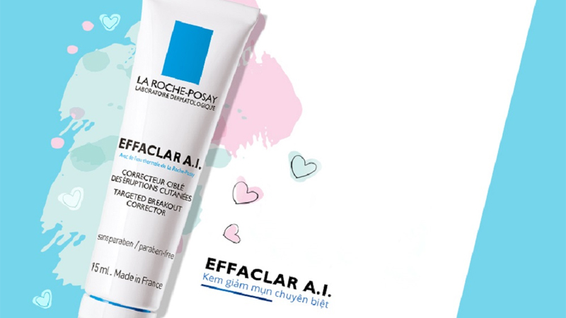 Kem trị mụn ẩn La Roche Posay Effaclar A.I