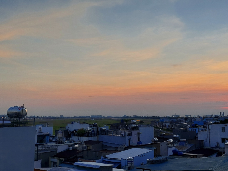 Ảnh chụp trong điều kiện thiếu sáng từ Galaxy A52 5G.