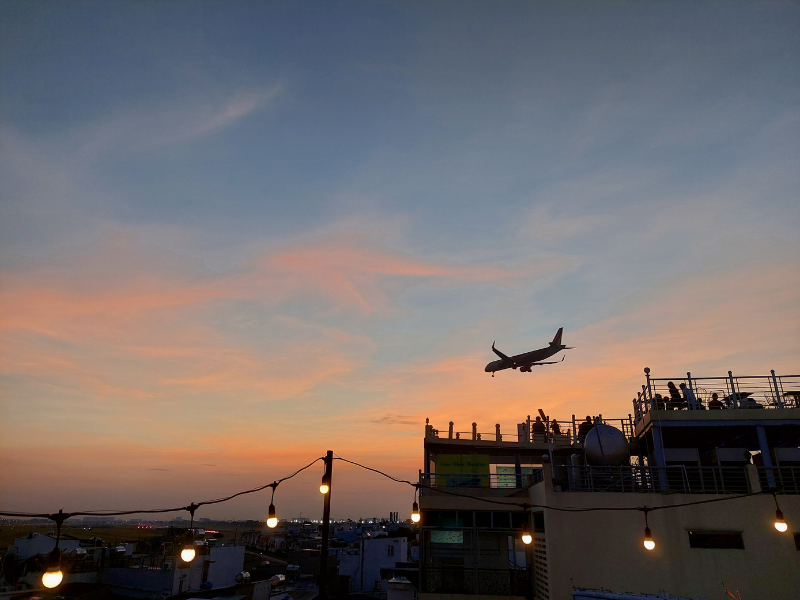 Galaxy A52 5G chụp cảnh hoàng hôn này đẹp quá các bạn ạ.