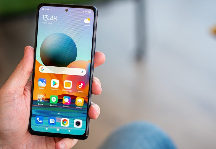 Giao diện của Xiaomi Redmi Note 10 Pro được đánh giá cao hơn