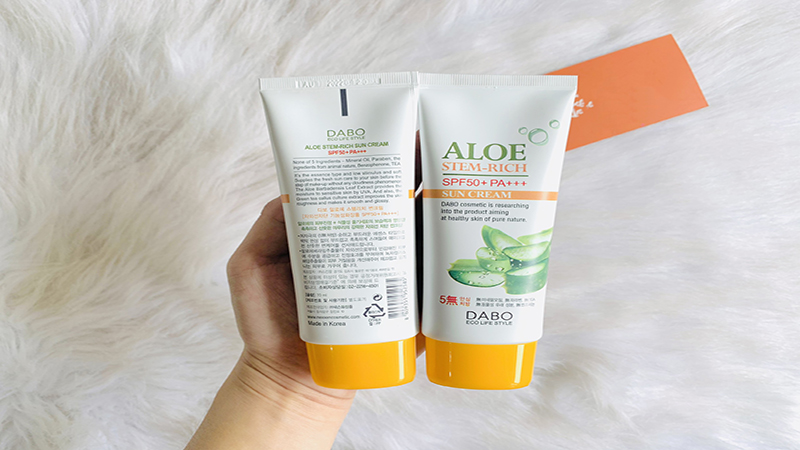 Dabo Aloe Stem-Rich Cream